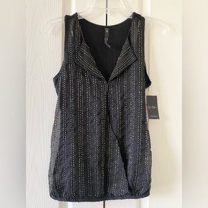 Jessica Simpson beaded Top - Black
